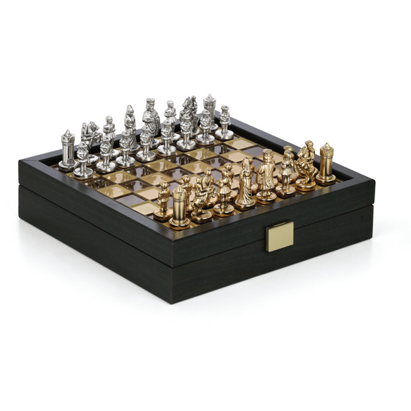 Greek Mythology Chess Set In Wooden Box Nrown(48*48)