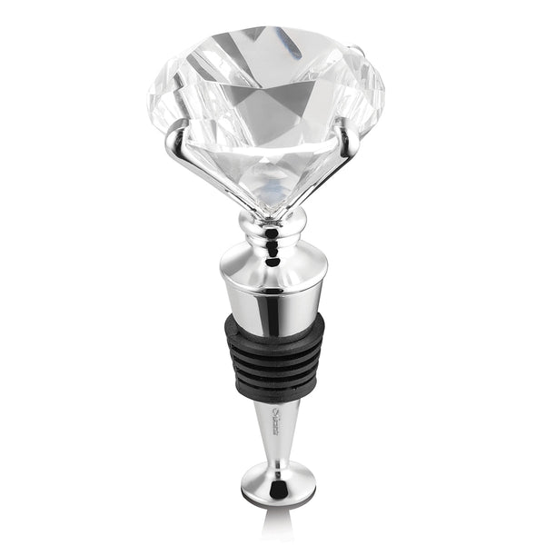 Diamond Wine Stopper- Silver