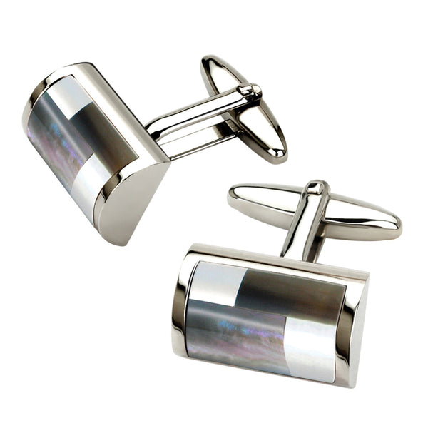 Cufflinks-Stone Silver