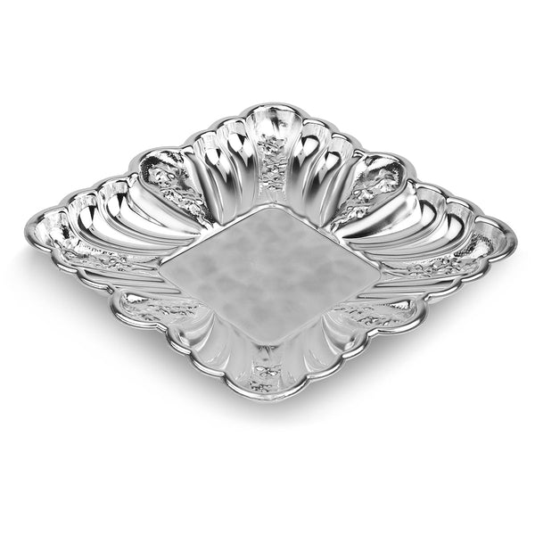 Square Tray 22X22 (Silver)