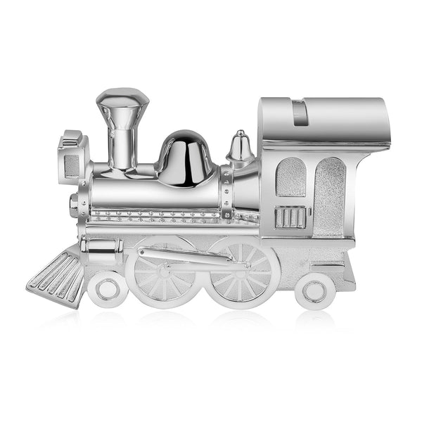 Train money bank (1193) medium- Silver