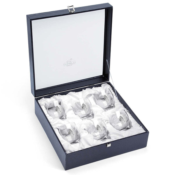 Water Glass (Set of 6) (Silver)